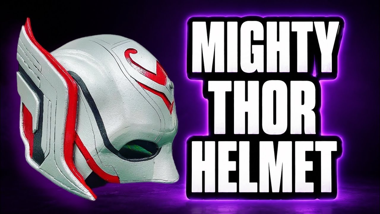 How to make Mighty Thor’s Helmet from EVA foam