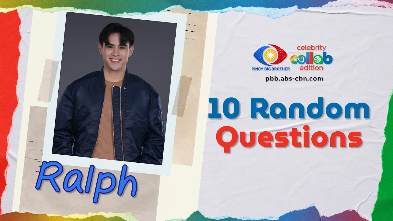 Random Question Challenge with Ralph De Leon | Pinoy Big Brother Collab