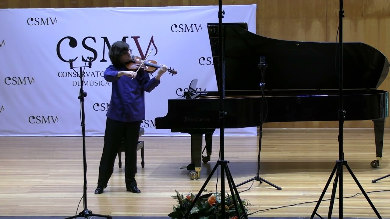 Eugéne Ysaÿe.- Sonata for violin solo op.27  No3 