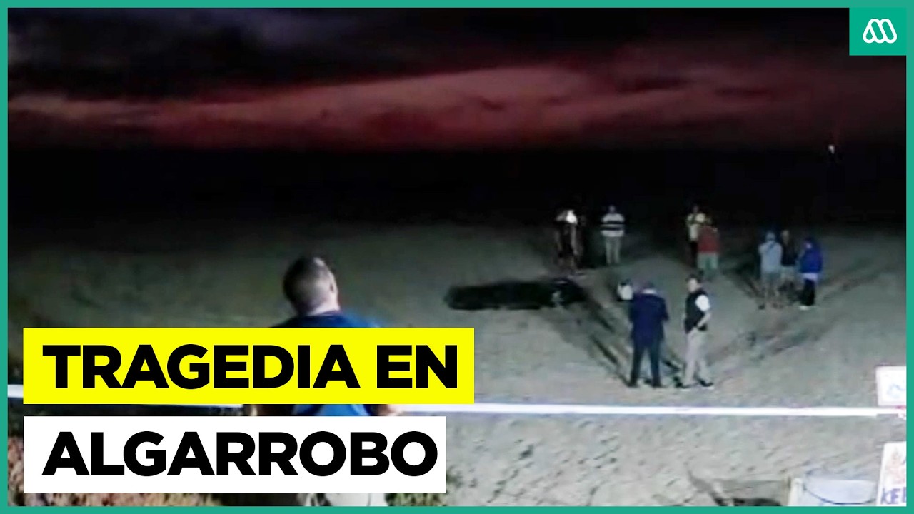 Tragedia en Algarrobo: Cuatro personas murieron tras intentar salvar a una mujer en la costa