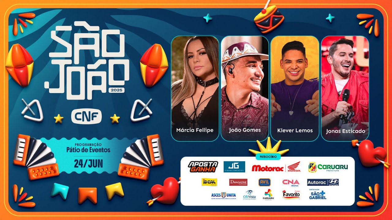 São João de Caruaru Ao Vivo 2025 - Pátio de Eventos - 24/06