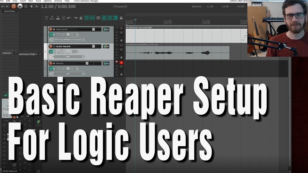 Basic Reaper Setup For Logic Users