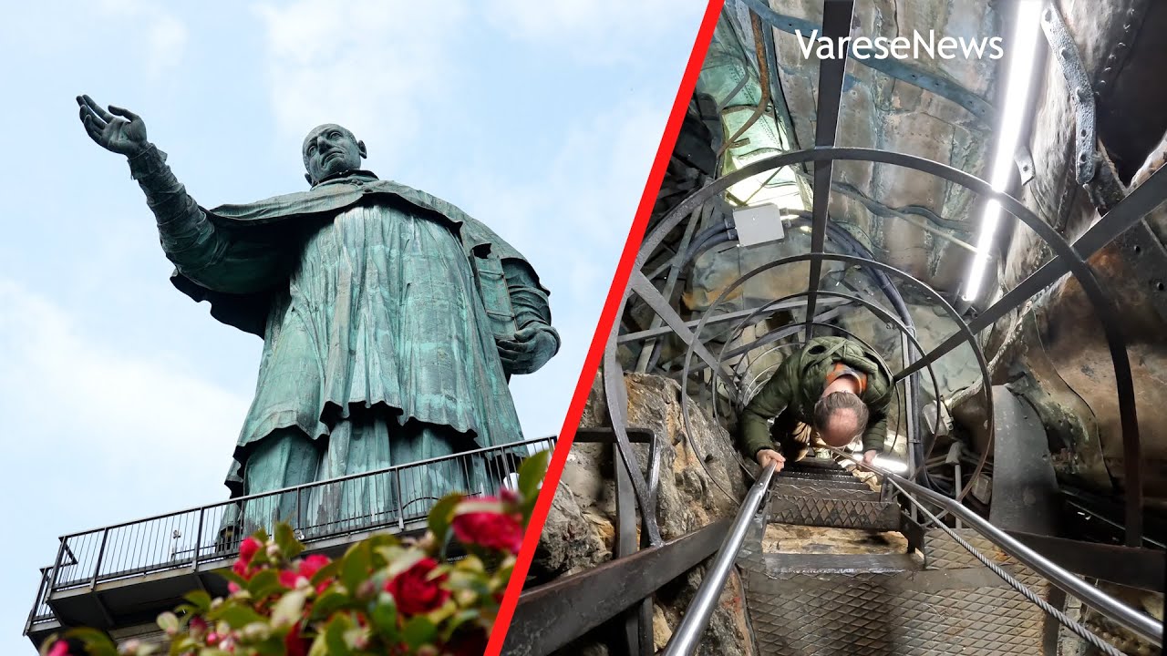 Dentro il San Carlone di Arona, il 