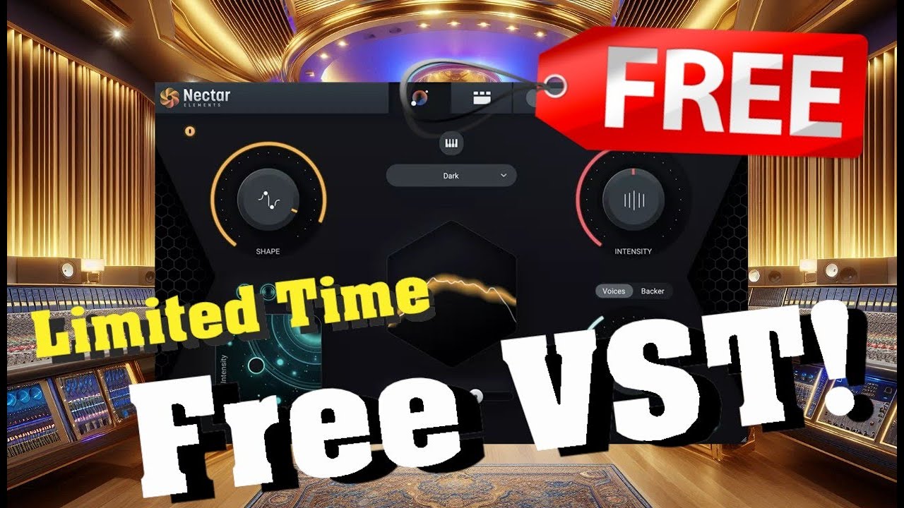 【Limited Time Free! 】Awesome! $55→$0! Best Free Vocal Mixing VST! Nectar 4 Elements by iZotope