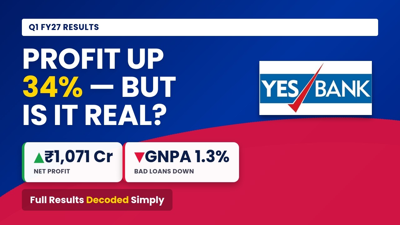 Yes Bank Q1 27 Results