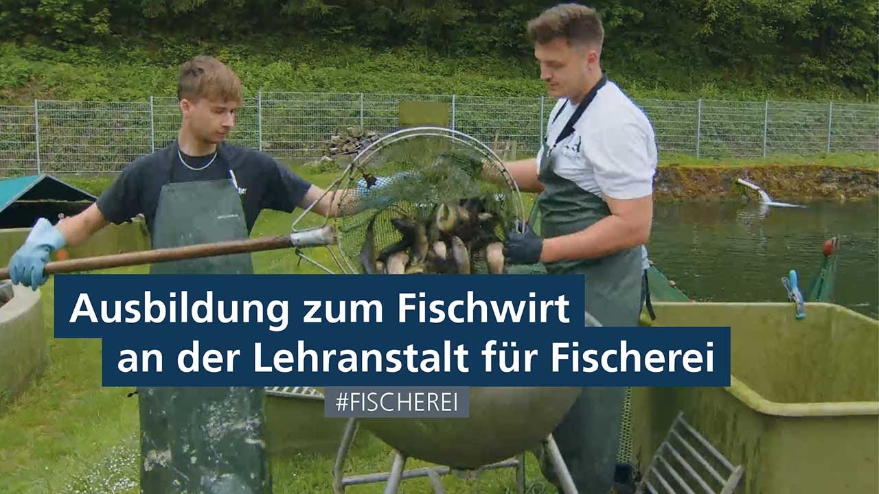 Ausbildung zum Fischwirt bei den Lehranstalten in Aufseß