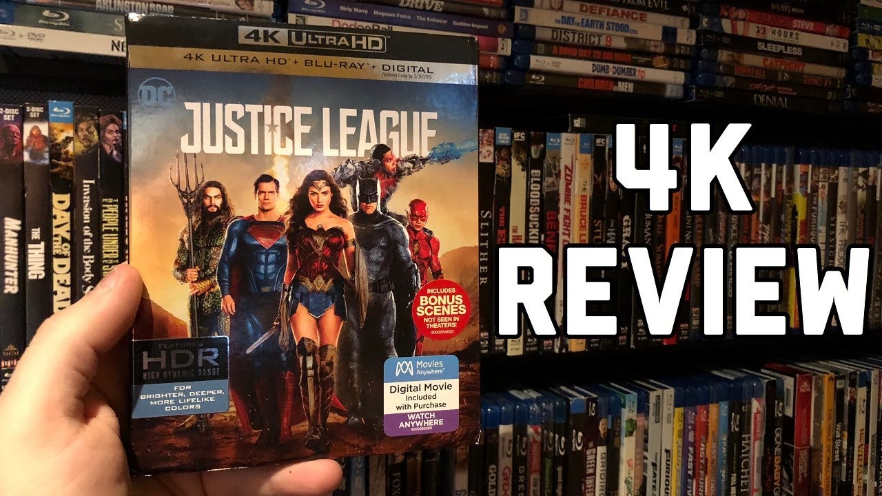 Justice League - 4K Blu-ray Review | Dolby Vision HDR | Dolby Atmos Audio