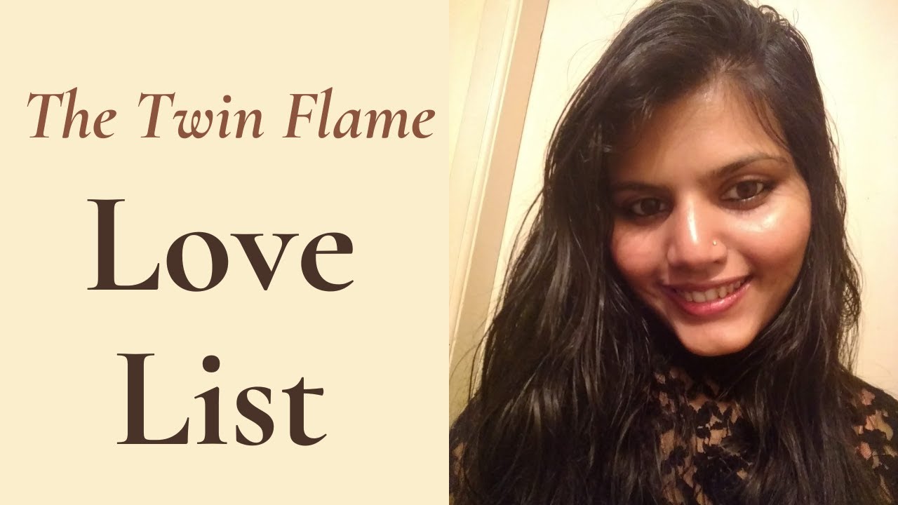 The Twin Flame Love List