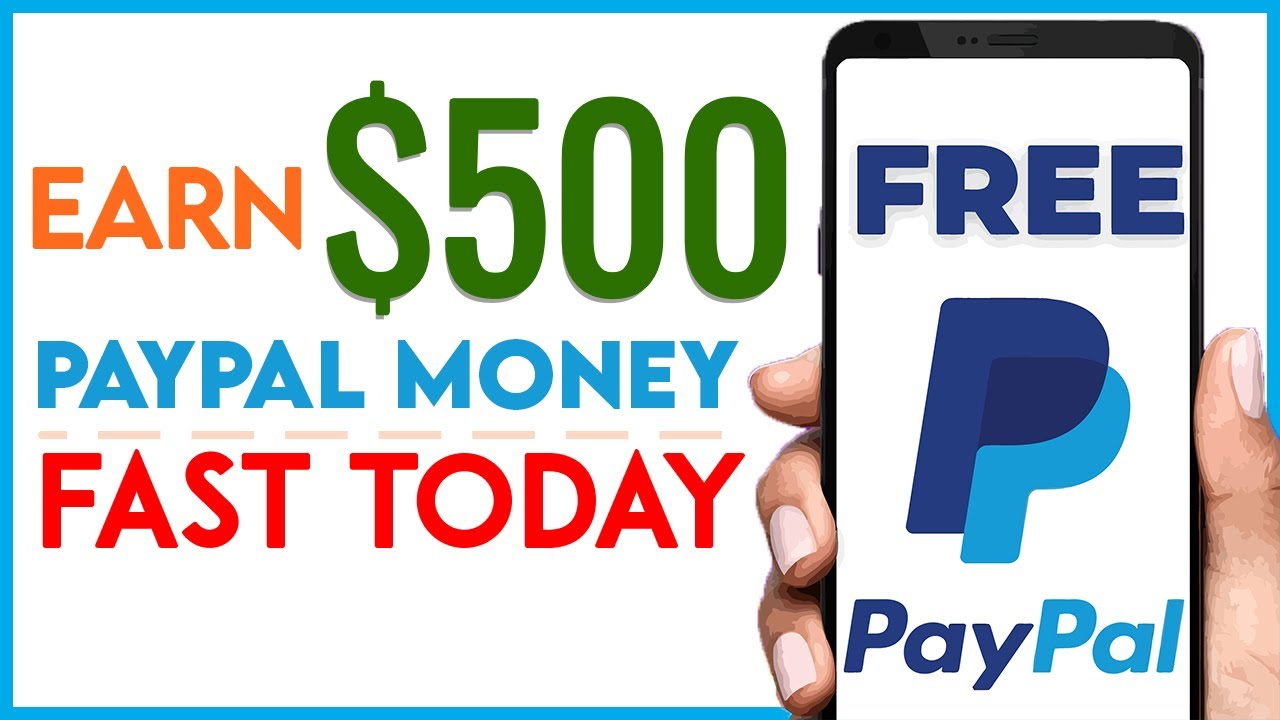 Earn $500 PayPal Money FAST Today (Make Money Online)