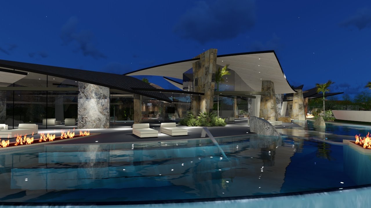 Sylvester Stallone's house by Brian Foster Designs - Modern Contemporary Architecture