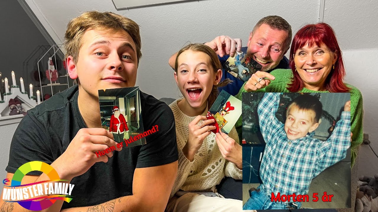 Dengang børnene var små/Private klip af familien!