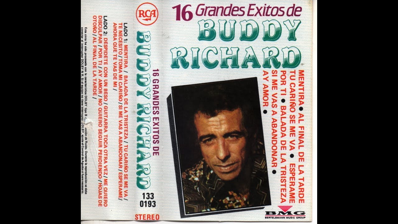 BUDDY RICHARD - 16 GRANDES EXITOS (1984) CASSETTE FULL ALBUM