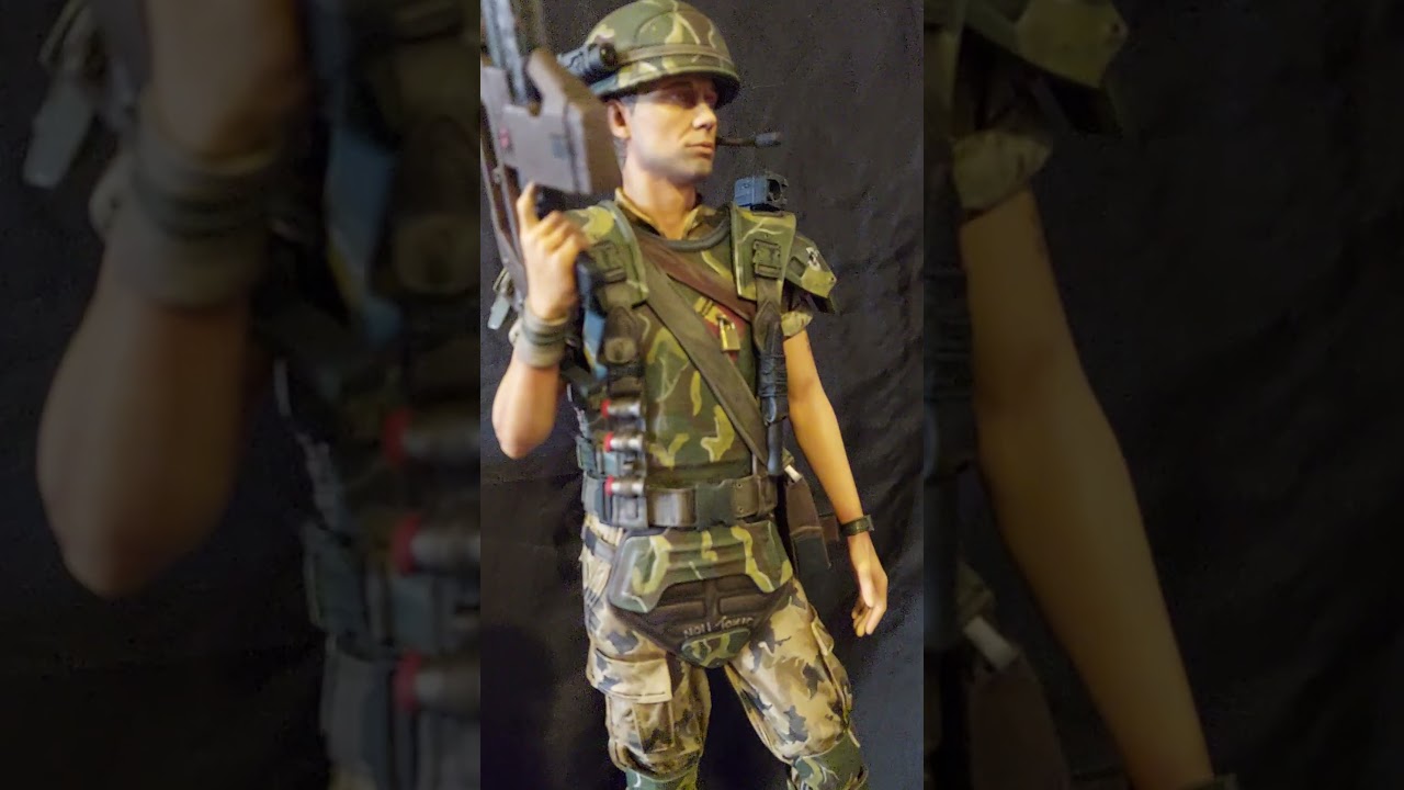Cpl Hicks from Aliens 3d print. #hobby #aliens #colonialmarines #3dprinting