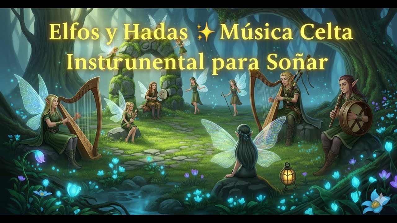 Elfos y Hadas ✨ Música Celta Instrumental para Soñar