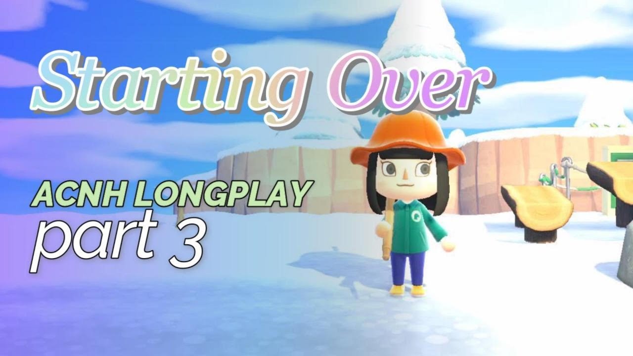 Starting Over - ACNH Long-play part 3