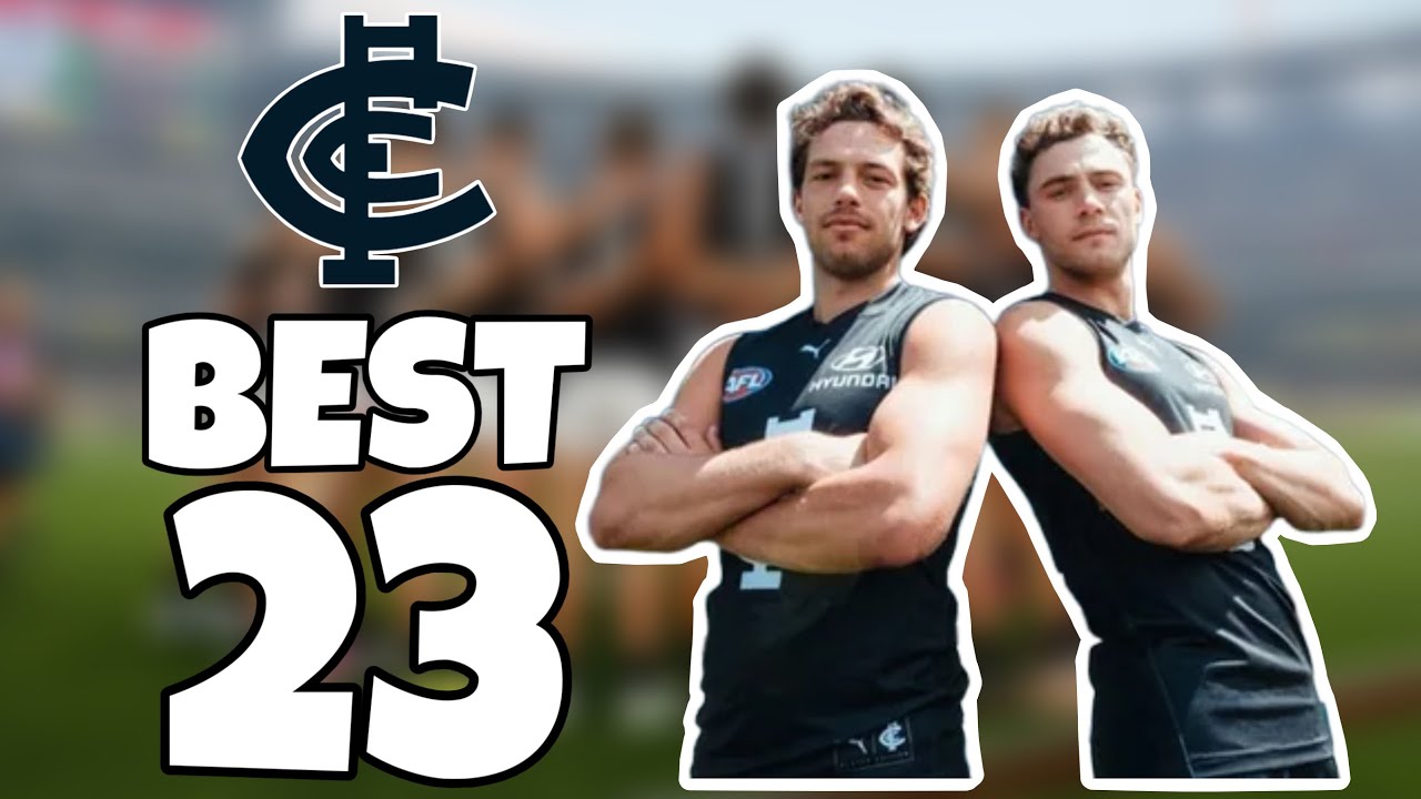 Predicting the Carlton Blues 2026 best 23!