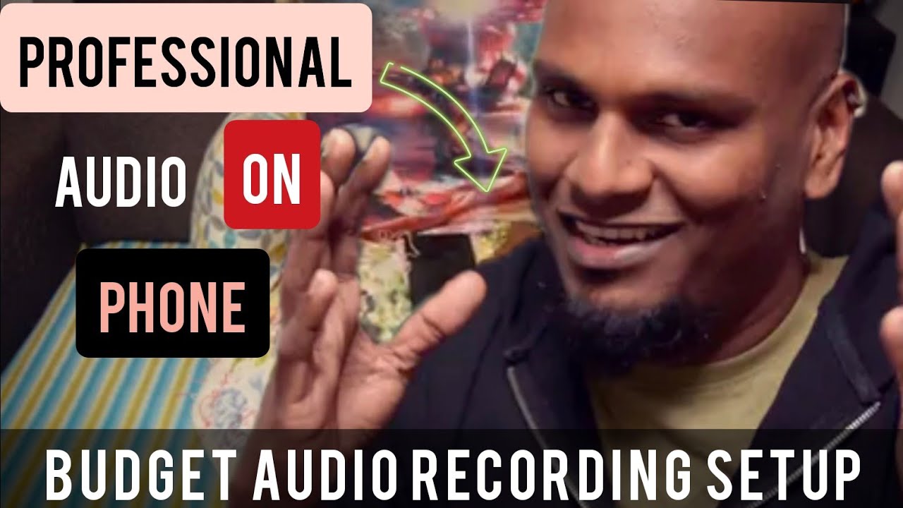 Audio Recording Setup at Home Tamil | Christopher Stanley