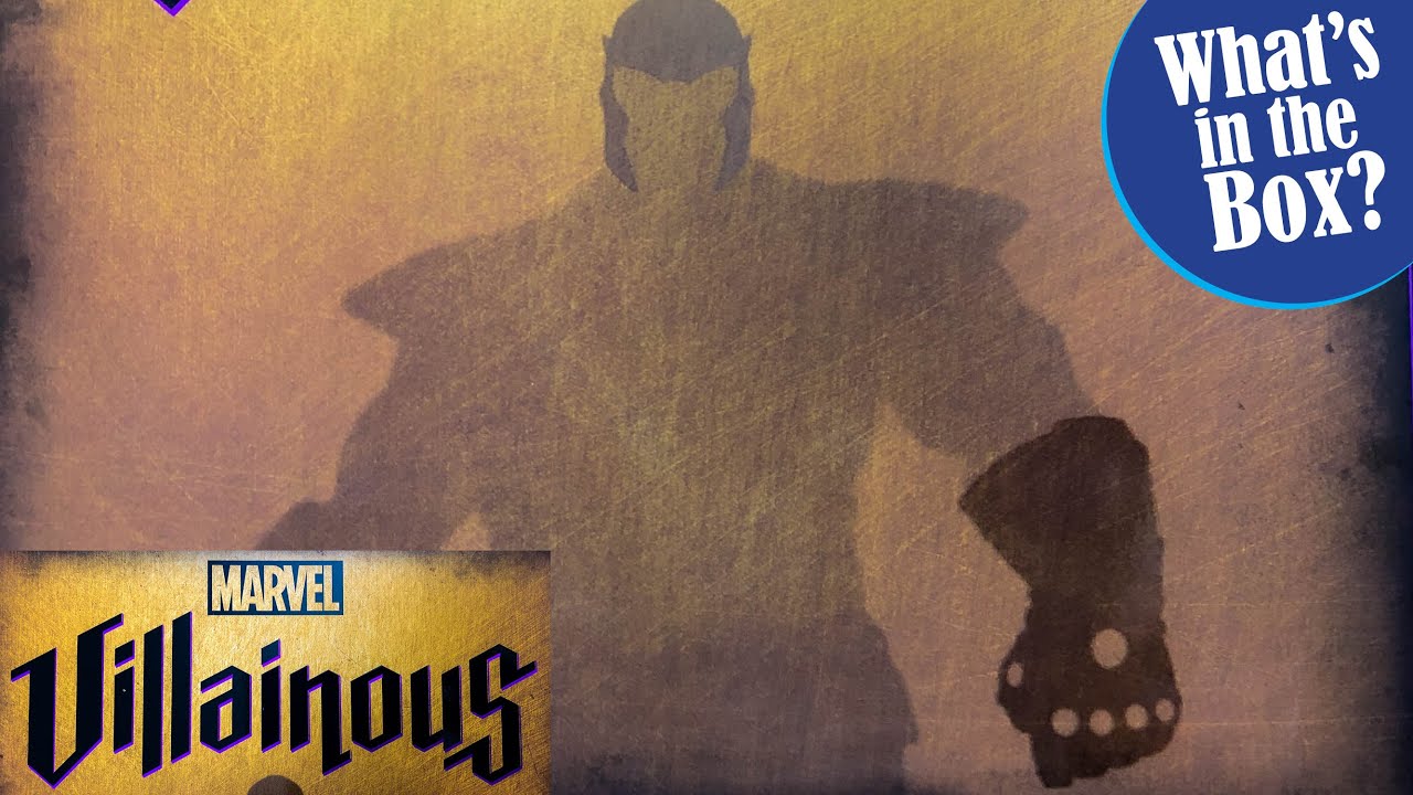 An Unboxing of the MARVEL VILLAINOUS Board Game
