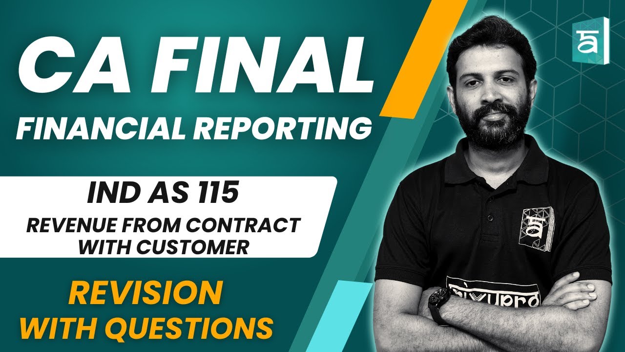 IND AS 115 Revenue Contracts Revision with Questions | FR | CA Final | English | CA Sandesh