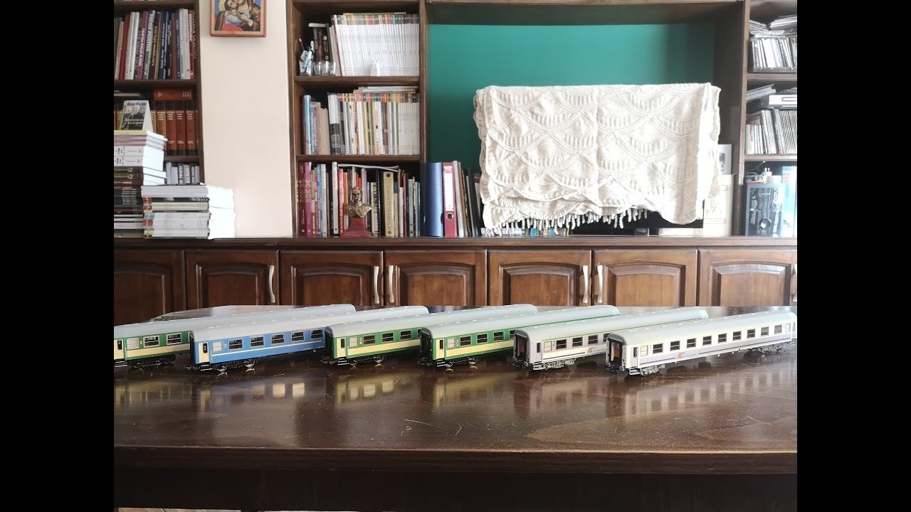 UNBOXING Trzy zestawy wagonów PKP Piko 97302, 97303, 97304 - epoki V VI