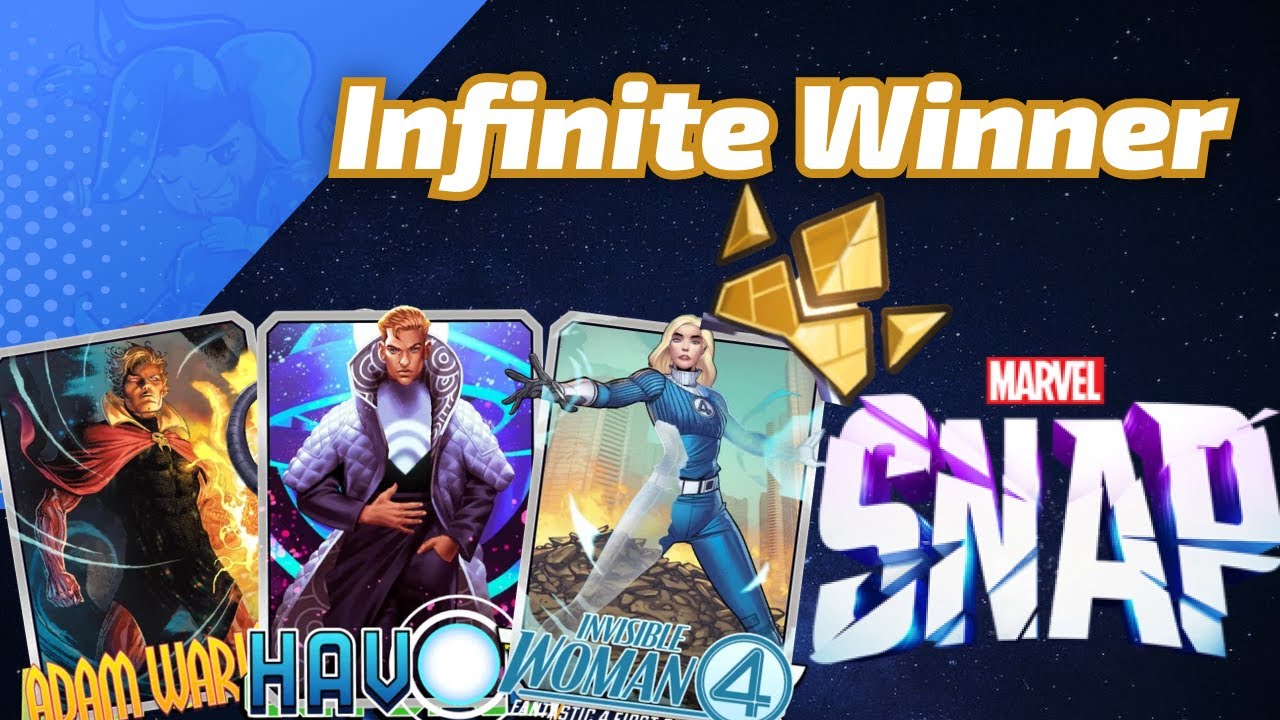 Invisible Woman First Steps Havok is an INFINITE CONQUEST WINNER! | Marvel SNAP Deck Highlight