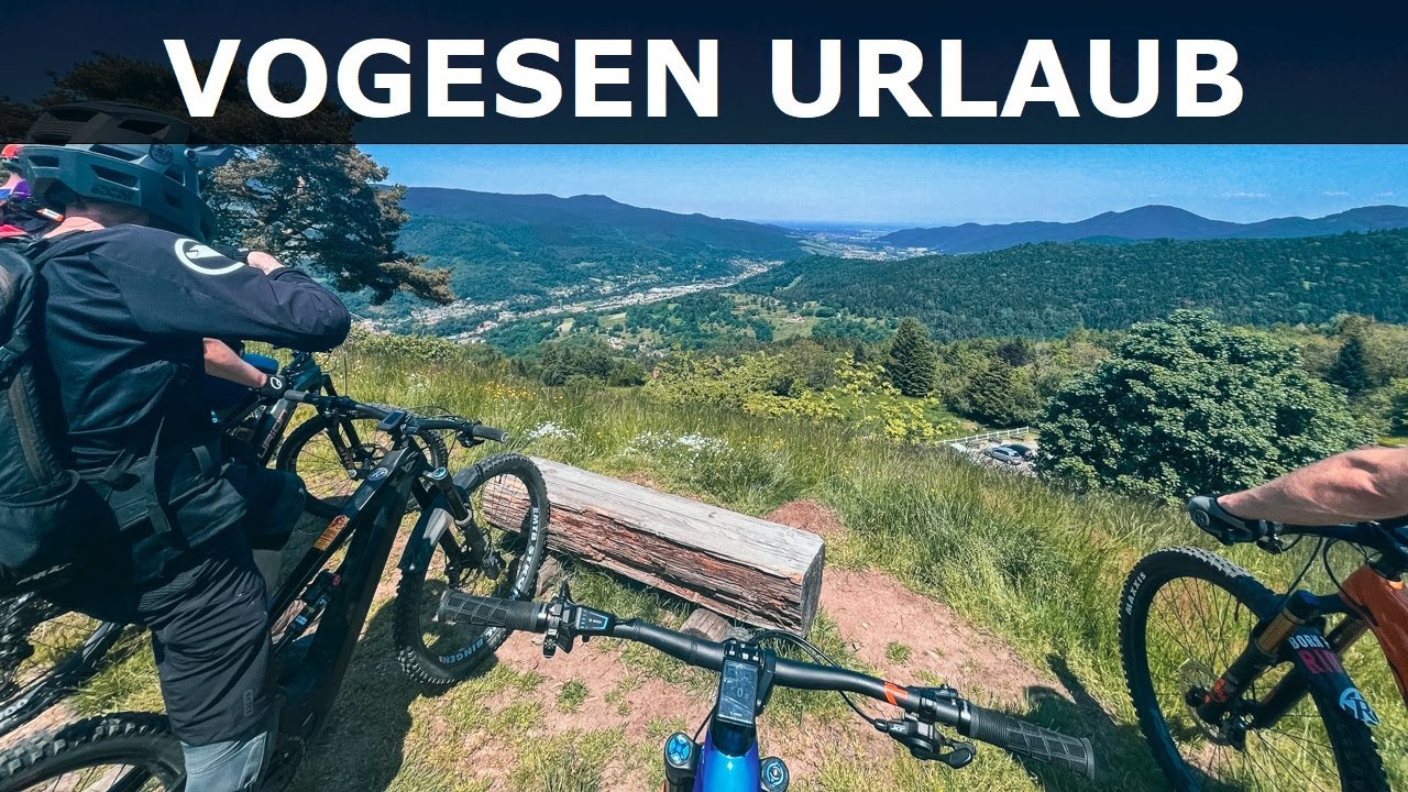 Vogesen Trails mit dem eMTB erkunden - Erste Enduro Trails