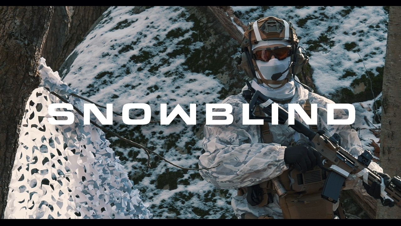 SNOWBLIND - Winter Milsim Short Film [ 4k ]