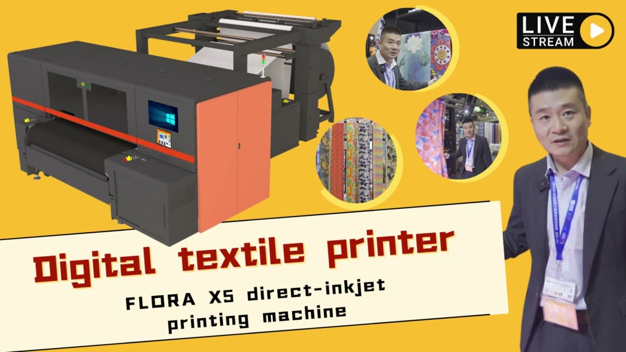 Revolutionizing Textile Printing: Introducing FLORA X5's Cutting-Edge Features