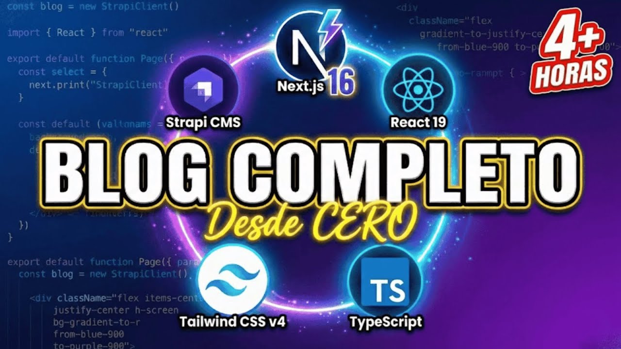 Crea un BLOG COMPLETO con Next.js 16  y Strapi - Tutorial desde CERO