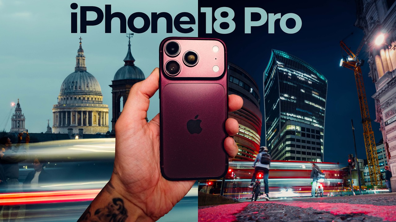 iPhone 18 Pro Night Street Photography London
