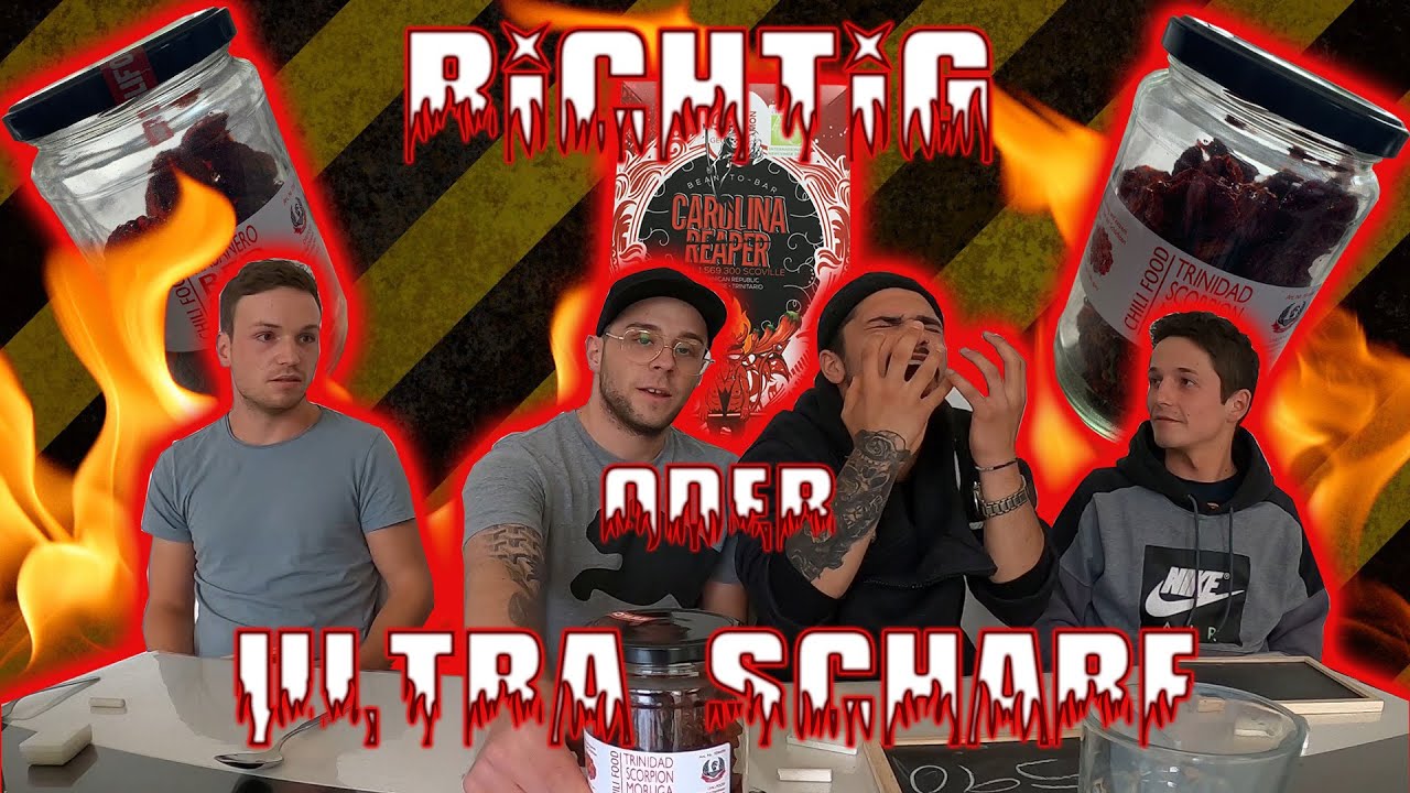 Richtig oder ULTRASCHARF #chilli #hot #scharf #ultrascharf #richtigoder