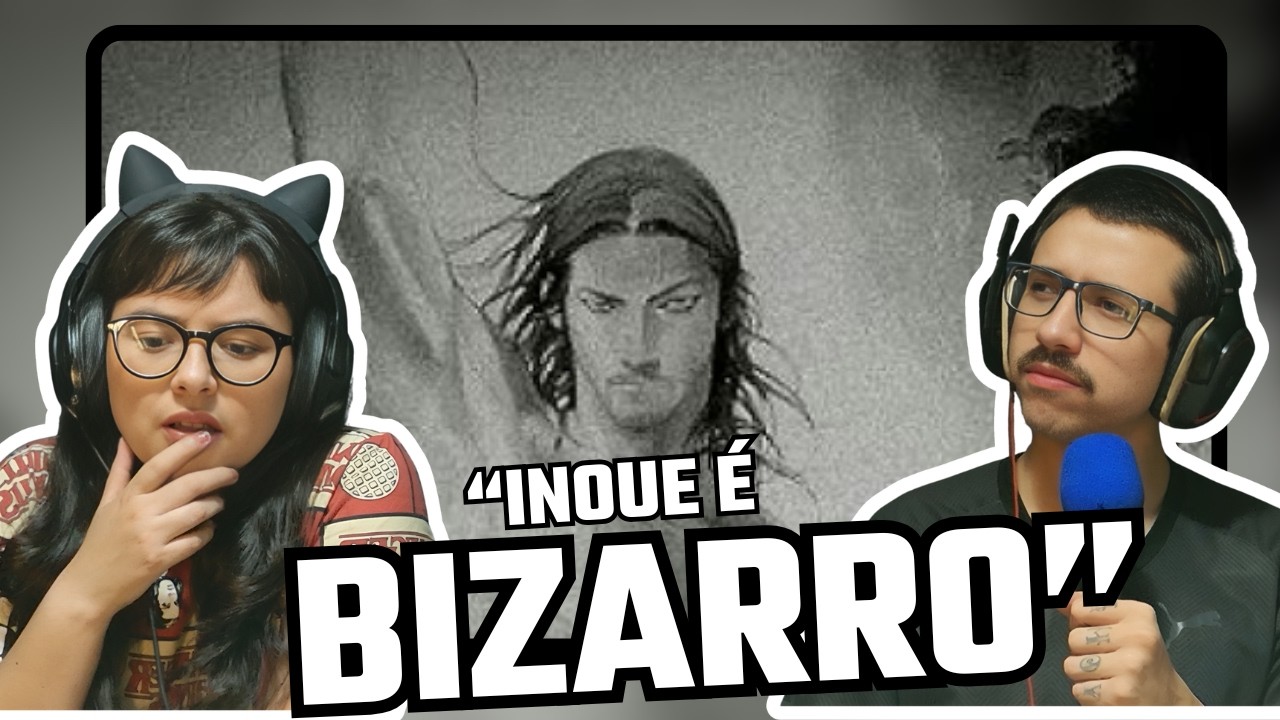 REACT: Takehiko INOUE (criador de VAGABOND) trazendo personagens a vida 😮