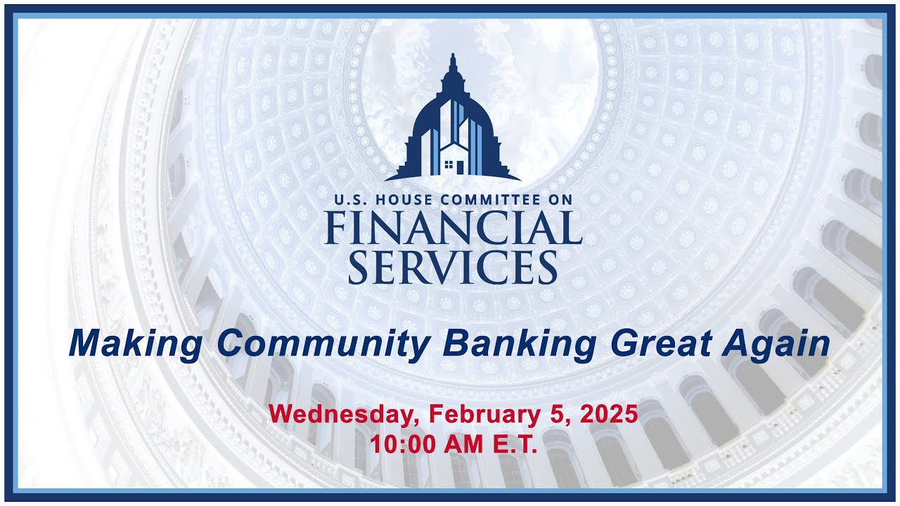 Making Community Banking Great Again (EventID=117855)