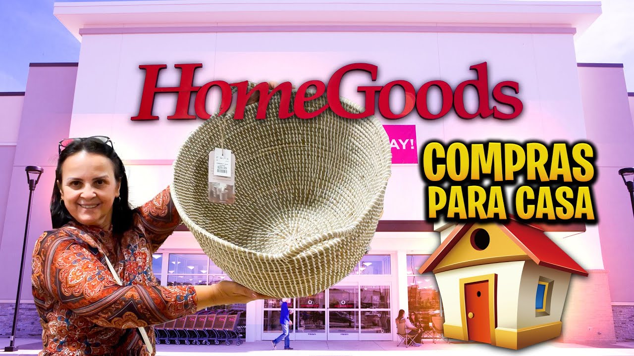 COMPRANDO DECORAÇÃO DE CASA NA HOMEGOODS - AMEI MJNHA COMPRAS 🛍️❤️😍