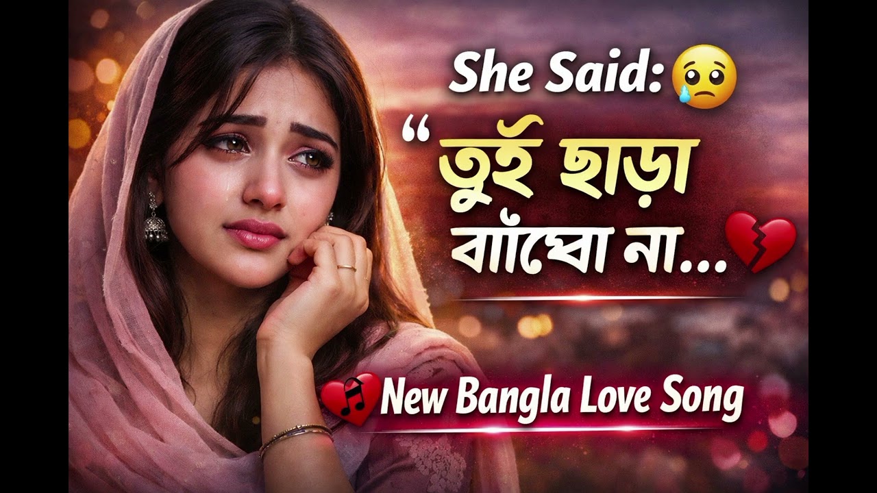 Tui Chara Ami Na 💔 | Female Emotional Love Song 2026 | Bangla Romantic Song