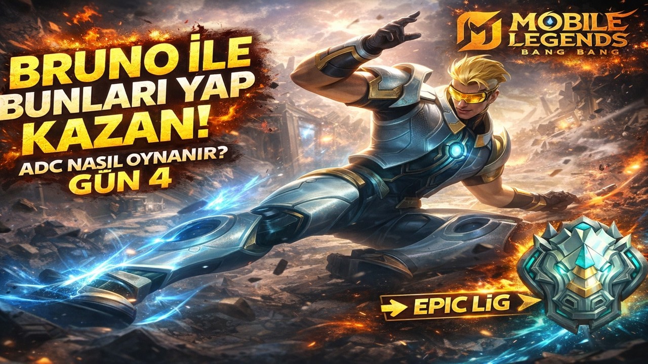EPİK LİGİ KAPATILSIN !! I BRUNO GAMEPLAY I MOBİLE LEGENDS BANG BANG