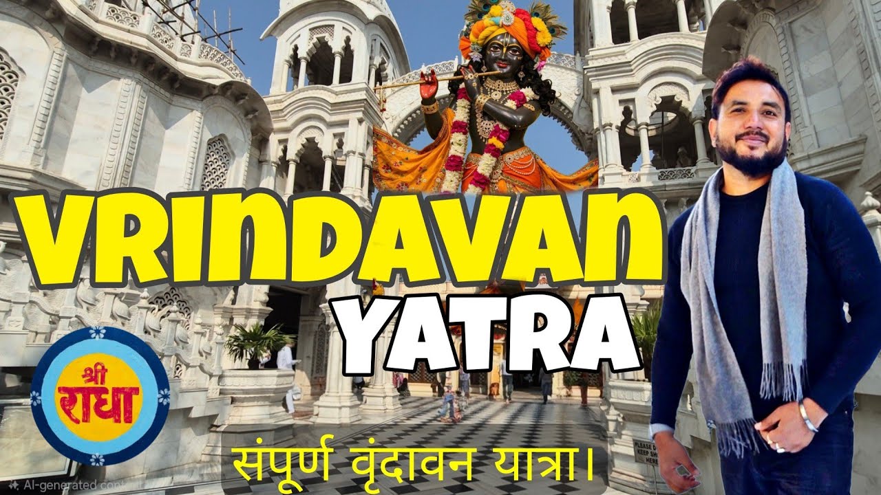 Vrindavan Temples lसंपूर्ण वृंदावन यात्रा। ❣️ Vrindavan Tourist Places ll Mukkie Bisht