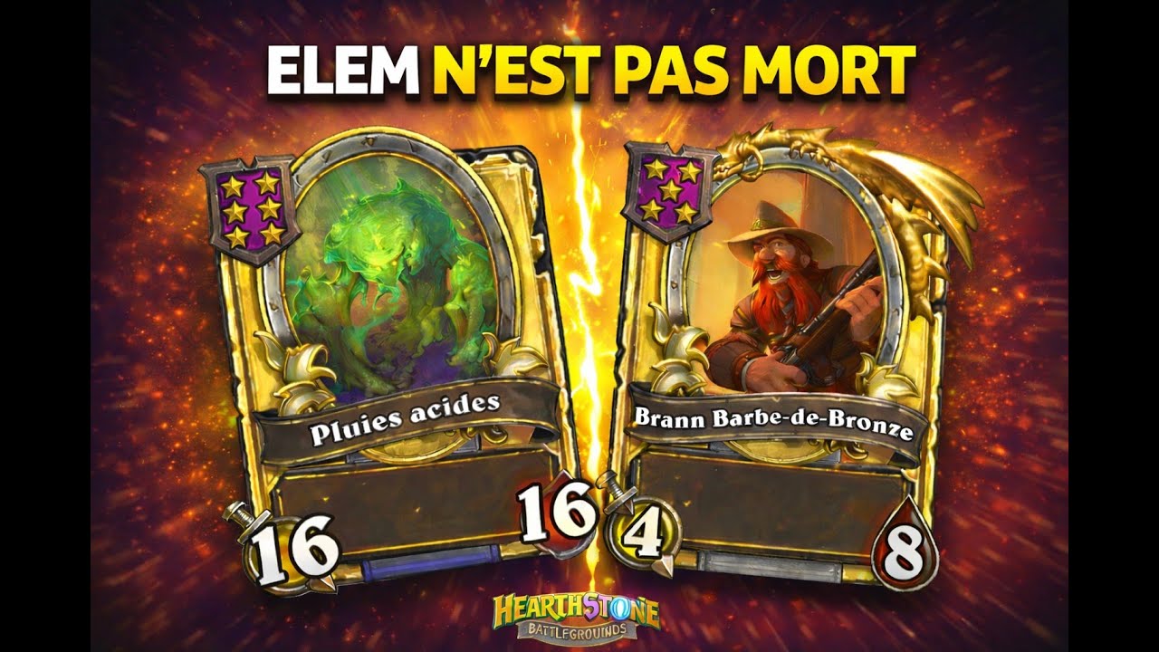 ELEM N'EST PAS MORT || Hearthstone Battlegrounds TOP EUROPE