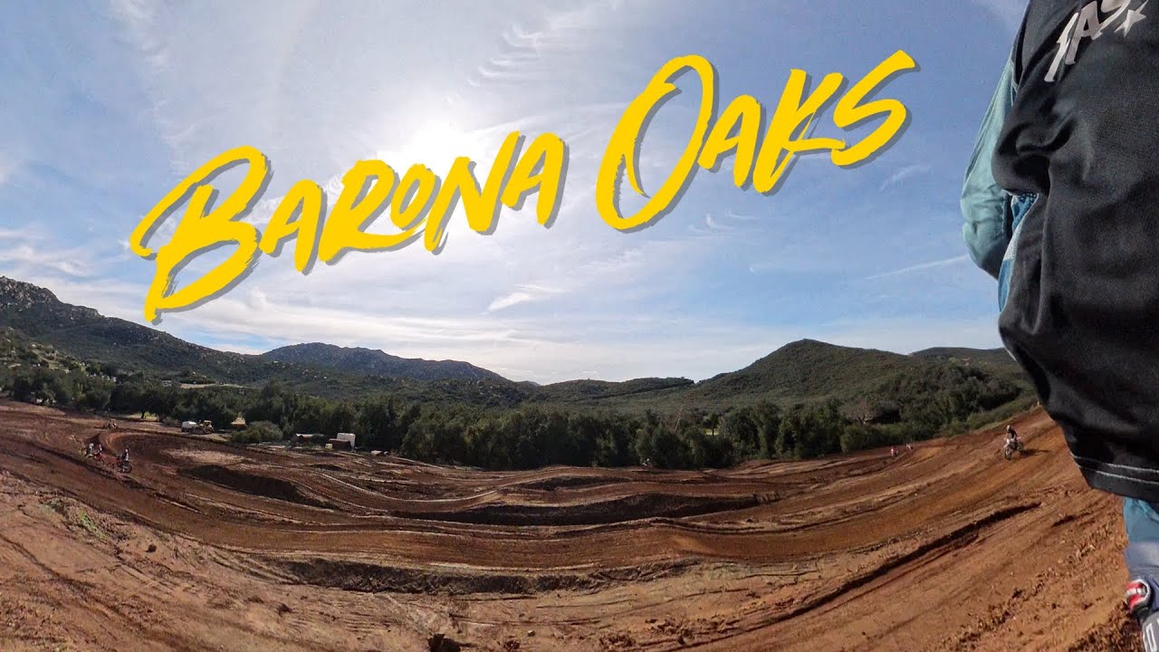 Ripping Barona's MX Track