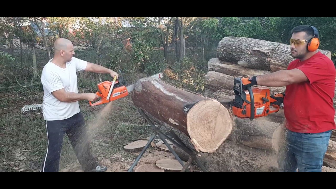 husqvarna 375k vs holzfforma G372 true battle of chainsaw