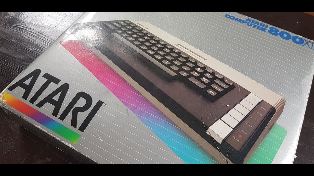 Kupiłem (prze) śliczne Atari 800 XL w boksie.