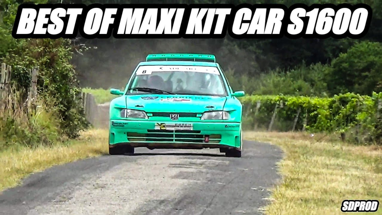 BEST OF MAXI KIT CAR / S1600 RALLYE 2023 - PURE SOUNDS | 306 MAXI - CLIO S1600 - SAXO KIT CAR...