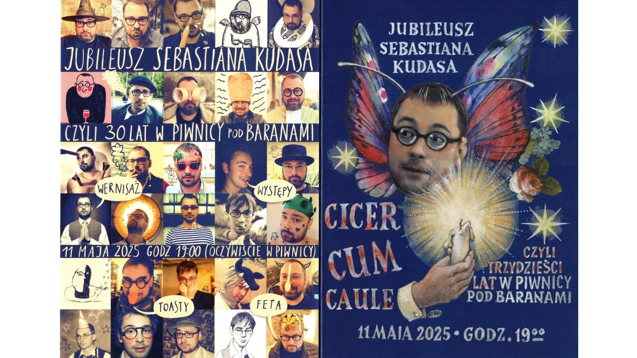JUBILEUSZ SEBASTIANA KUDASA, CZYLI 30 LAT W PIWNICY POD BARANAMI