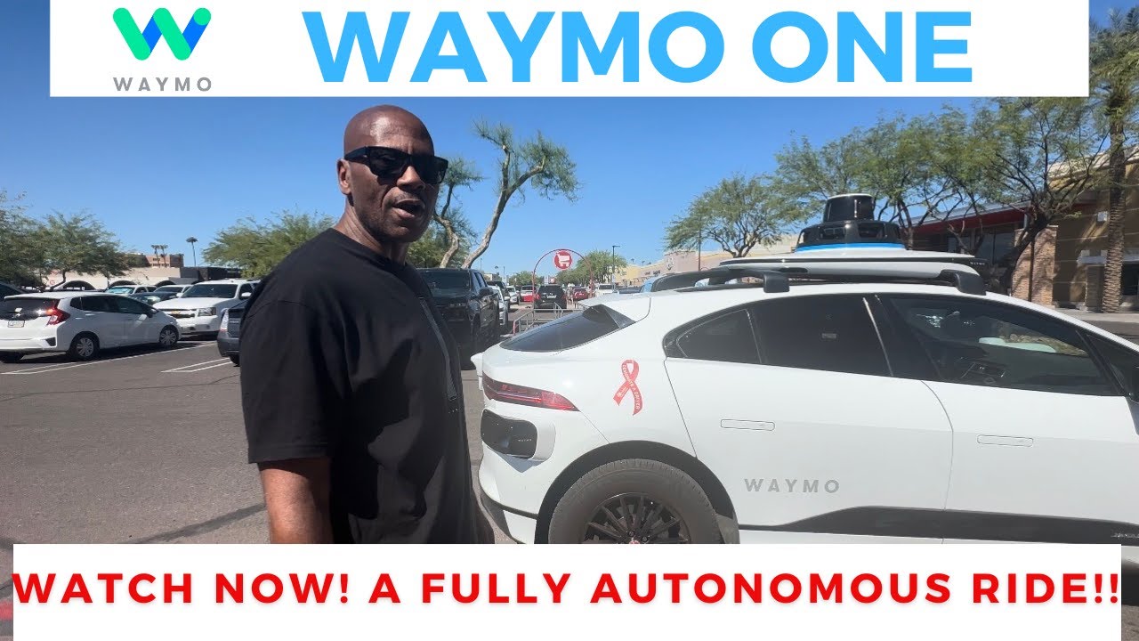 Моя первая поездка на беспилотном такси в беспилотном автомобиле Waymo | #waymo #Tesla #autonomous