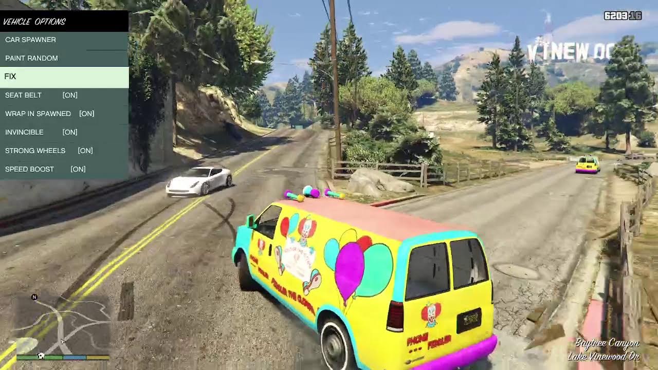 GTA 5 CHASING CLOWN VAN