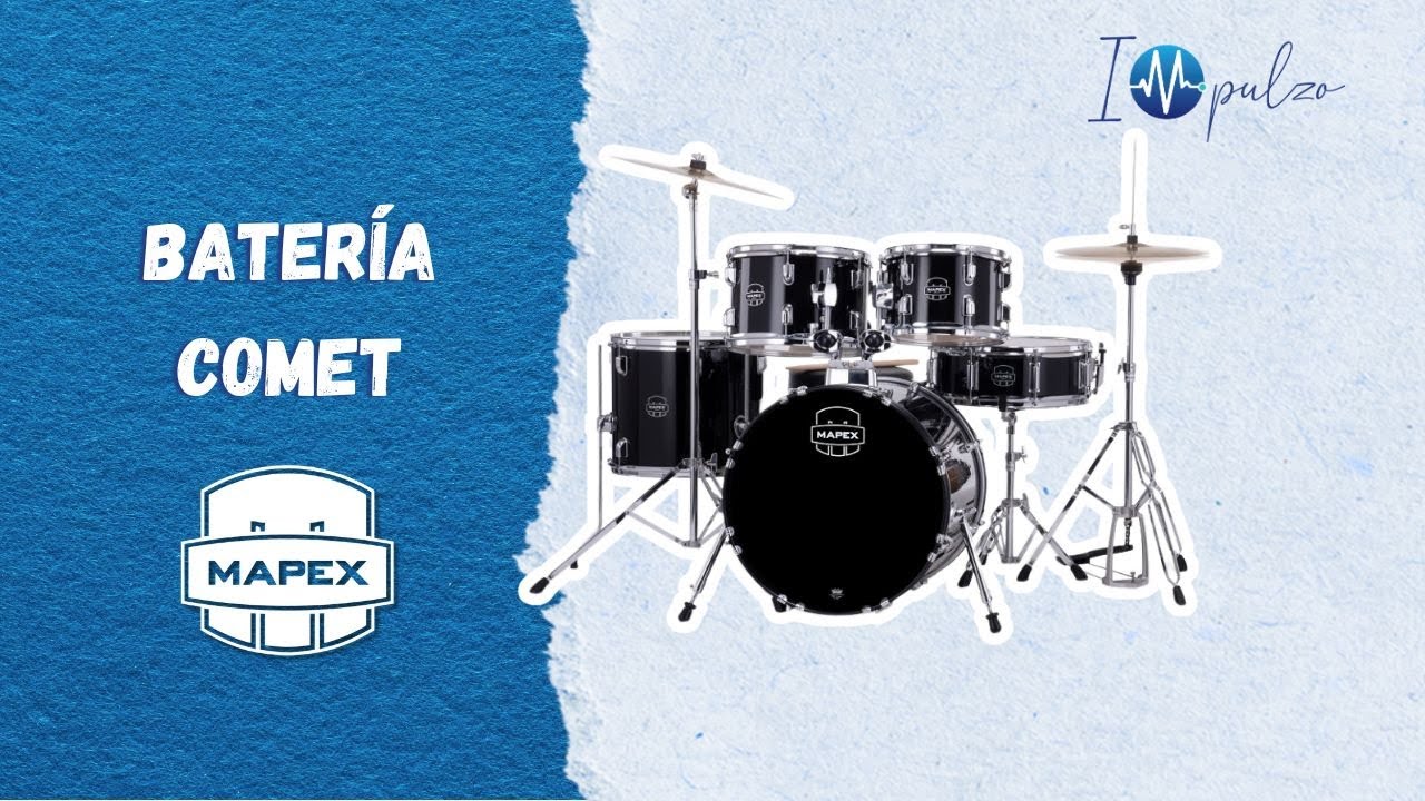 Bater&iacute;a ac&uacute;stica Mapex Serie Comet CM5295FTC