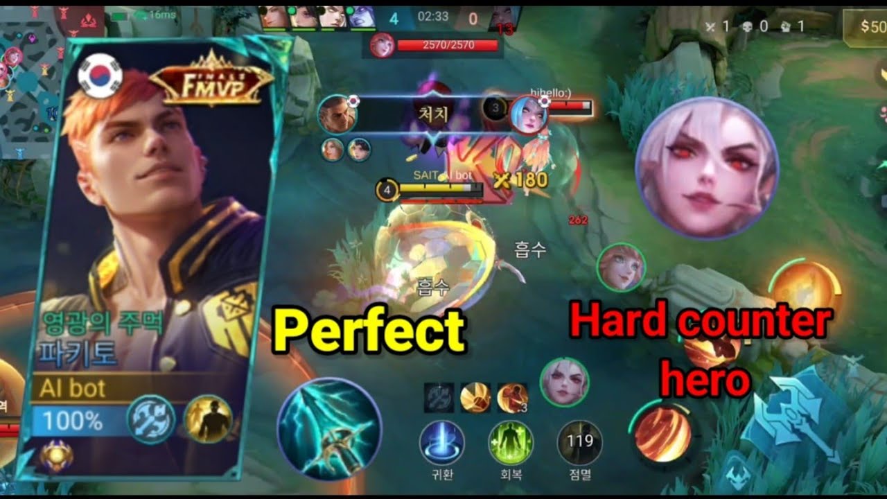 Fists of Glory Paquito 'perfect' - Mobile Legends AI bot -