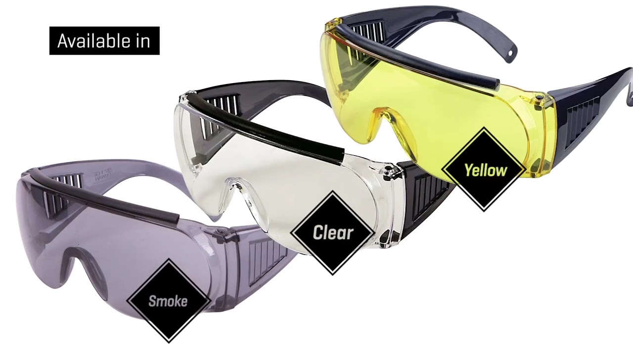 Protect Your Eyes and Prescription Glasses with Fit Over Shooting Safety Glasses by Allen