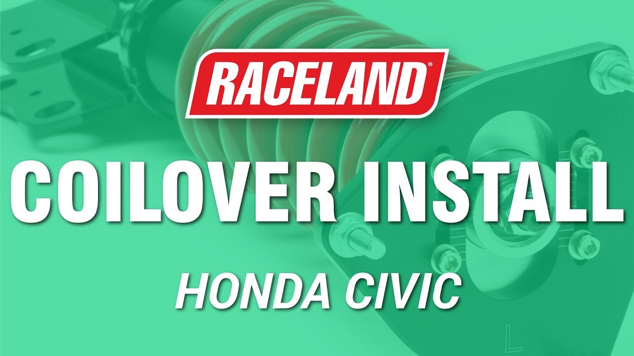 How To Install Raceland Honda Civic 8th Gen Coilovers