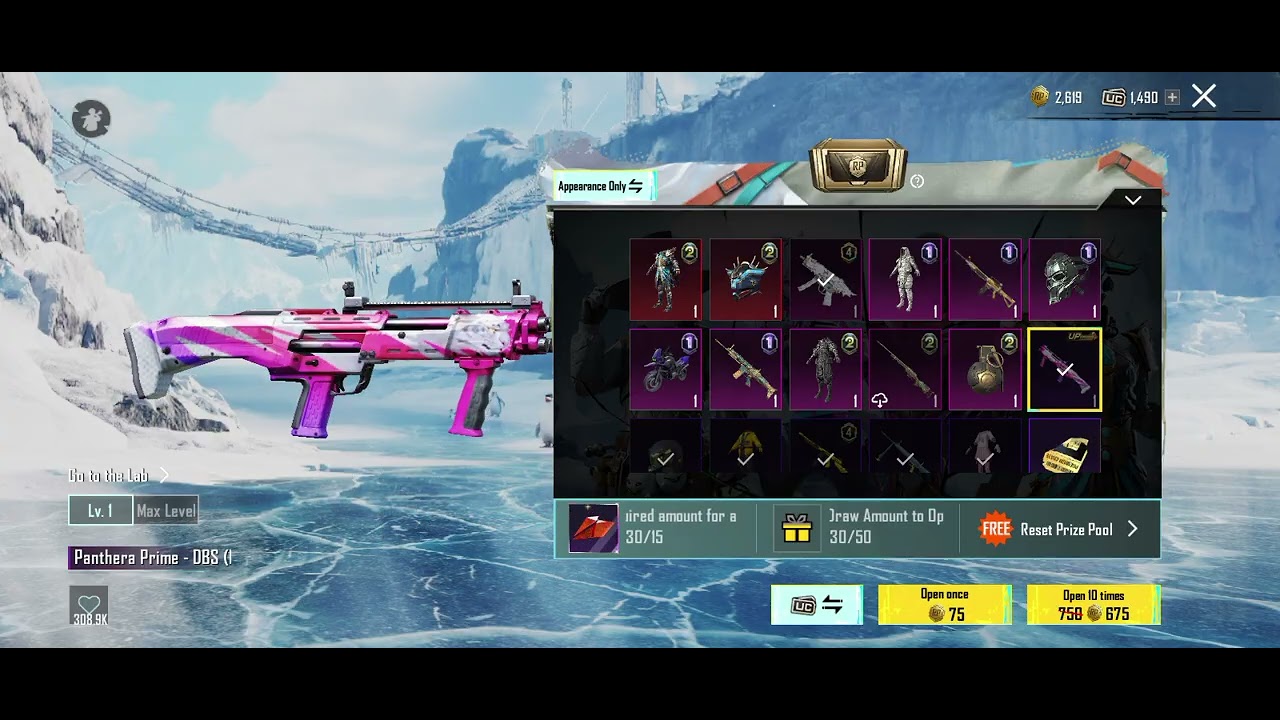 Pubg mobile A16 rp points crate opening 